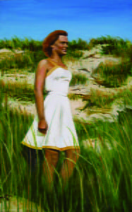 Grietje - olie op linnen 85x54cm